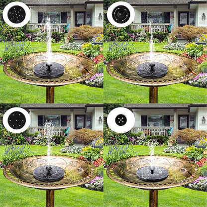 Floating Solar Garden Fountain