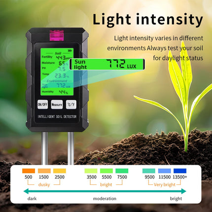 6 in 1 High Accuracy Soil pH Tester