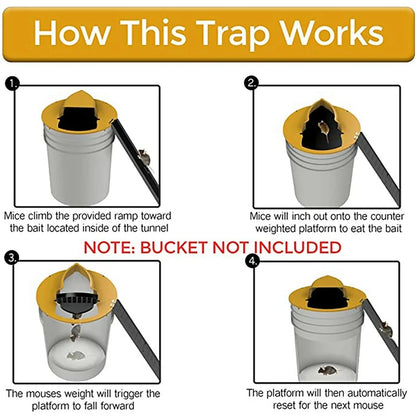 Bucket Mouse Trap