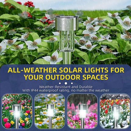 Outdoor Solar Garden Lights Waterproof Set of 10