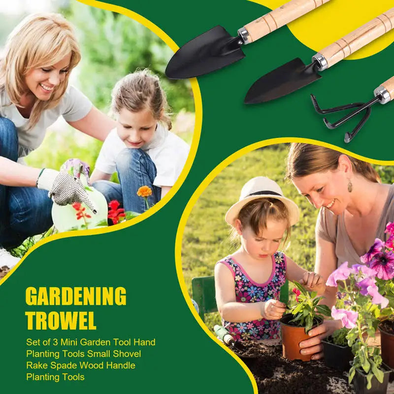 3 Pcs Mini Garden Tool Set