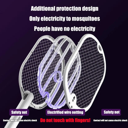 3 in 1 Electric Mosquito Swatter