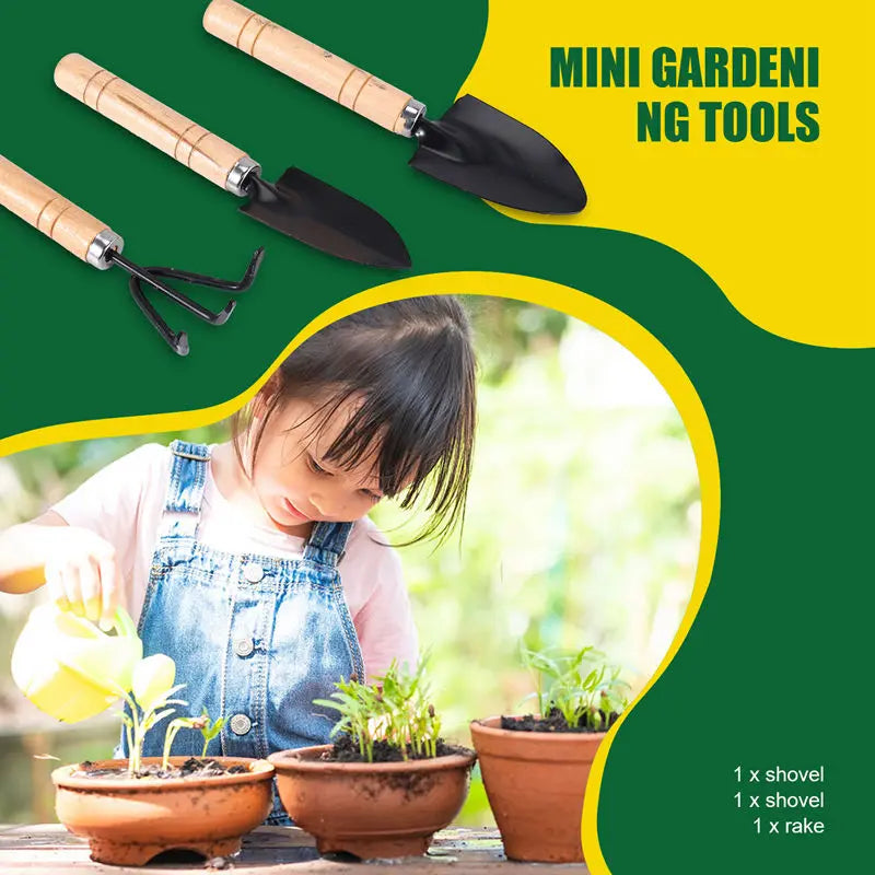 3 Pcs Mini Garden Tool Set