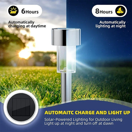 Outdoor Solar Garden Lights Waterproof Set of 10